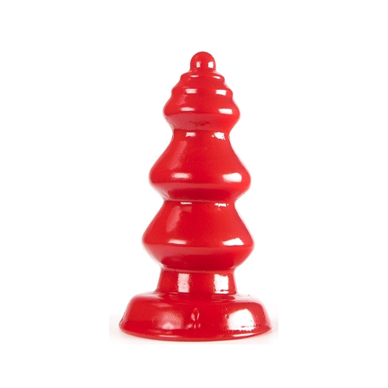 Zizi XXX Plug Zizi Ridge 11 x 5 cm Rouge